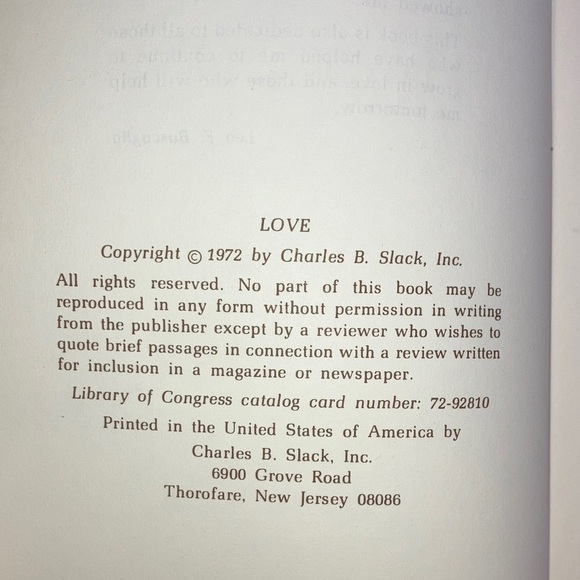 'Love' by Leo Buscaglia vintage book - Picture 7 of 16